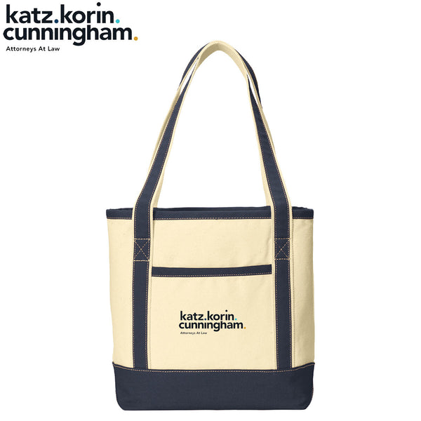 KKC - BG412 Port Authority® Medium Cotton Canvas Boat Tote