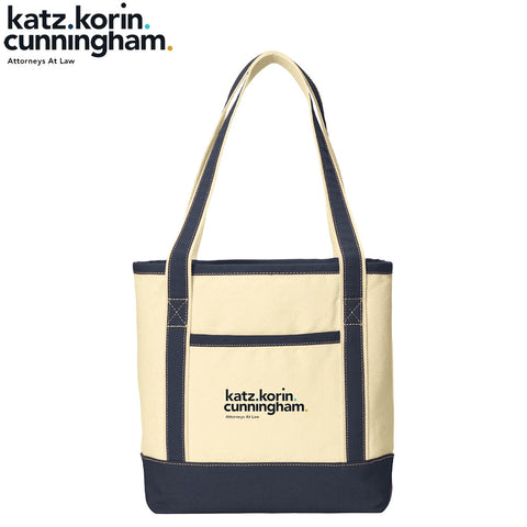 KKC - BG412 Port Authority® Medium Cotton Canvas Boat Tote