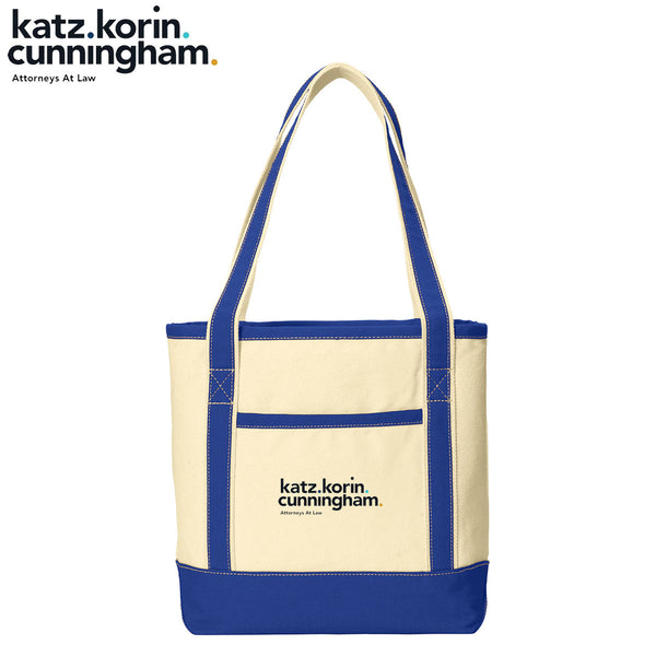 KKC - BG412 Port Authority® Medium Cotton Canvas Boat Tote