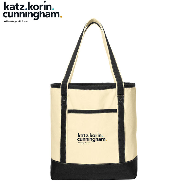 KKC - BG413 Port Authority® Large Cotton Canvas Boat Tote