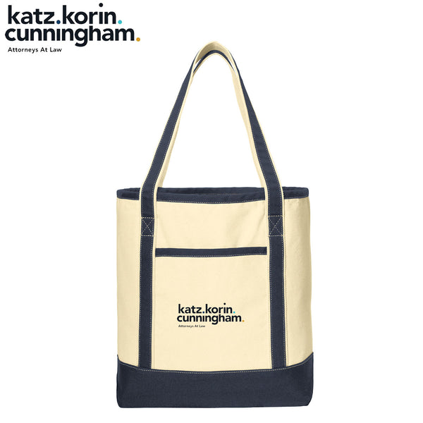 KKC - BG413 Port Authority® Large Cotton Canvas Boat Tote