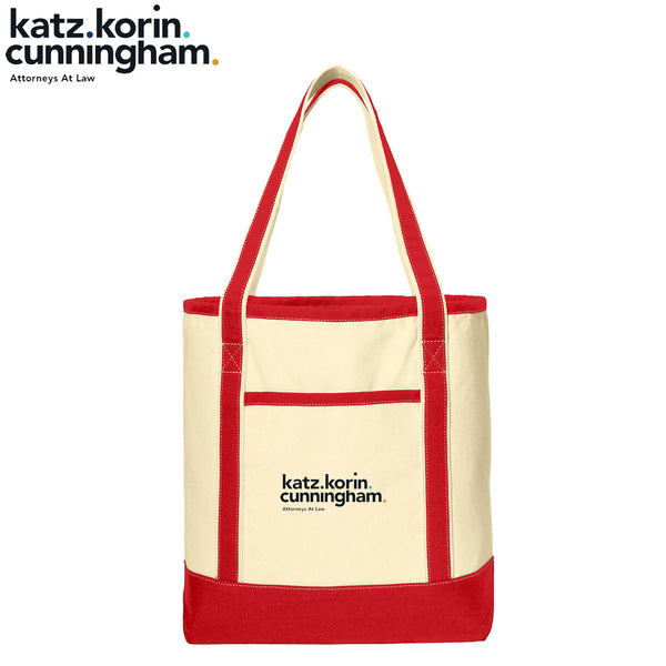 KKC - BG413 Port Authority® Large Cotton Canvas Boat Tote