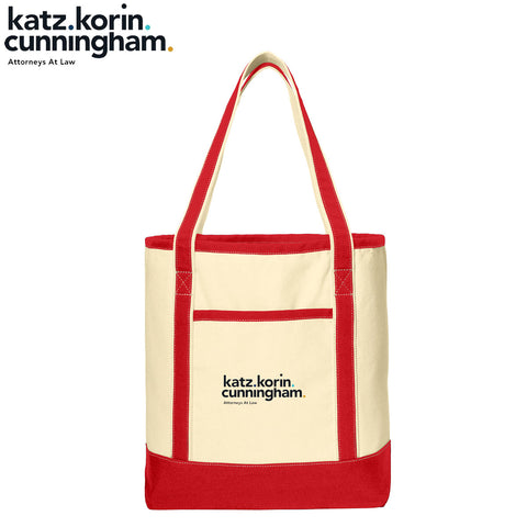 KKC - BG413 Port Authority® Large Cotton Canvas Boat Tote
