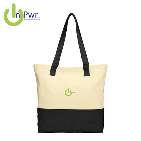 InPwr - BG414 Port Authority® Colorblock Cotton Tote