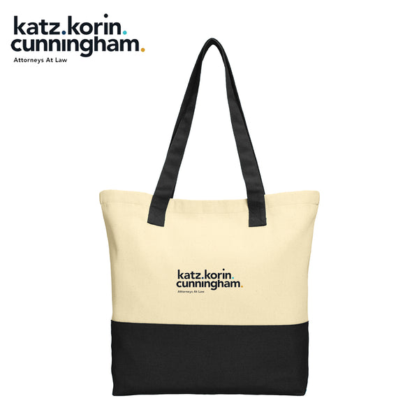 KKC - BG414 Port Authority® Colorblock Cotton Tote