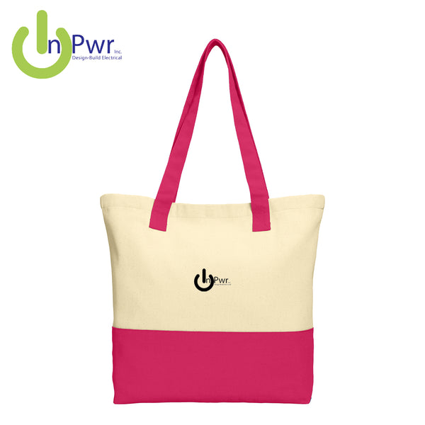 InPwr - BG414 Port Authority® Colorblock Cotton Tote