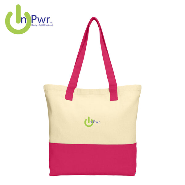 InPwr - BG414 Port Authority® Colorblock Cotton Tote