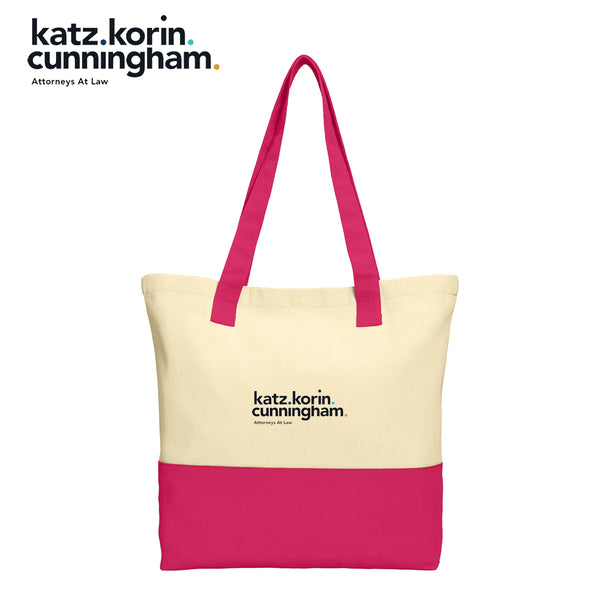 KKC - BG414 Port Authority® Colorblock Cotton Tote
