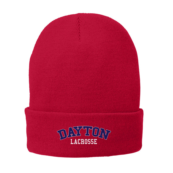 Dayton Lacrosse - CP90L Port & Company® Fleece-Lined Knit Cap