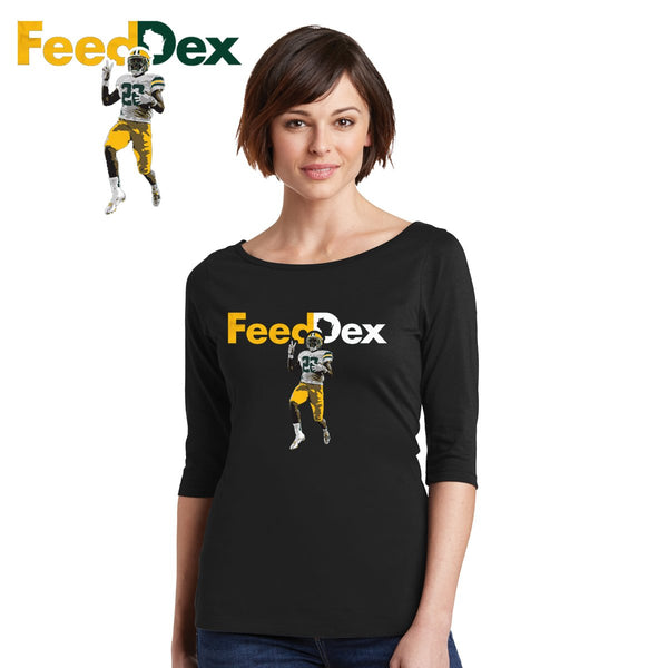 FeedDex - DM107L District ® Women’s Perfect Weight ® 3/4-Sleeve Tee (3)