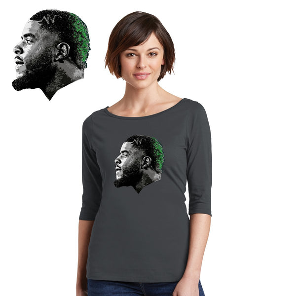 FeedDex - DM107L District ® Women’s Perfect Weight ® 3/4-Sleeve Tee (2)