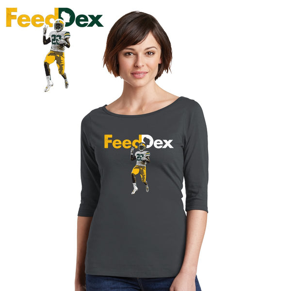 FeedDex - DM107L District ® Women’s Perfect Weight ® 3/4-Sleeve Tee (3)