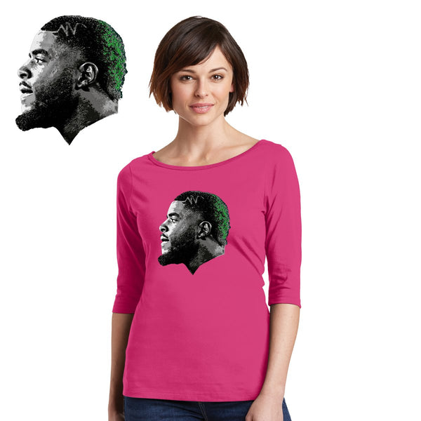 FeedDex - DM107L District ® Women’s Perfect Weight ® 3/4-Sleeve Tee (2)