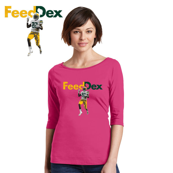 FeedDex - DM107L District ® Women’s Perfect Weight ® 3/4-Sleeve Tee (3)