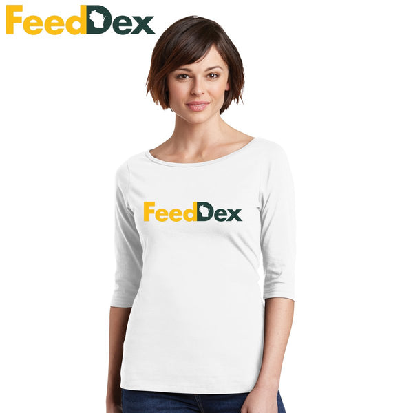 FeedDex - DM107L District ® Women’s Perfect Weight ® 3/4-Sleeve Tee (4)
