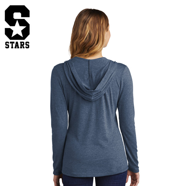 South Stars Hockey - DM139L District ® Women’s Perfect Tri ® Long Sleeve Hoodie