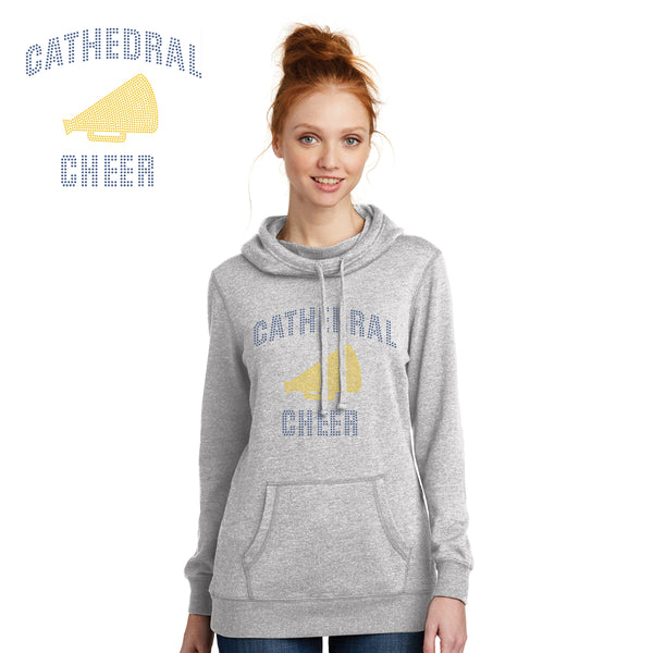 Cathedral - DM493 District Made® Ladies Lightweight Fleece Hoodie