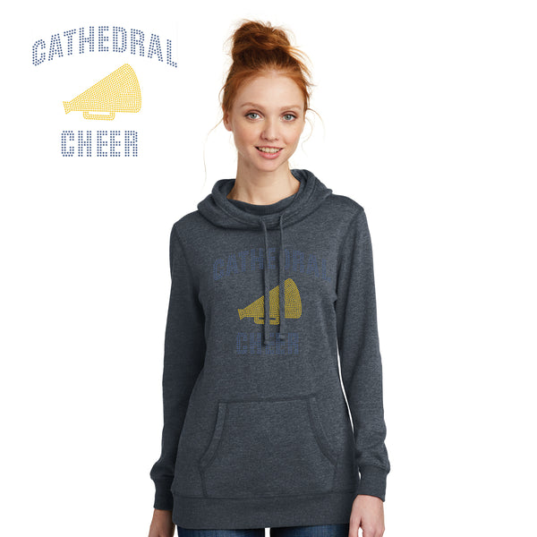 Cathedral - DM493 District Made® Ladies Lightweight Fleece Hoodie