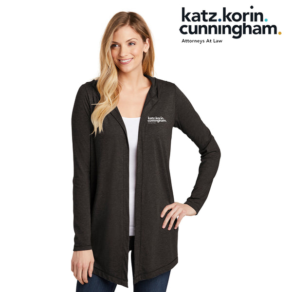 KKC - DT156 District ® Women’s Perfect Tri ® Hooded Cardigan