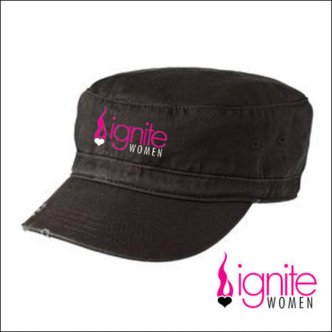 Ignite DT605 District® - Distressed Military Hat