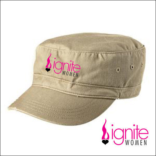 Ignite DT605 District® - Distressed Military Hat