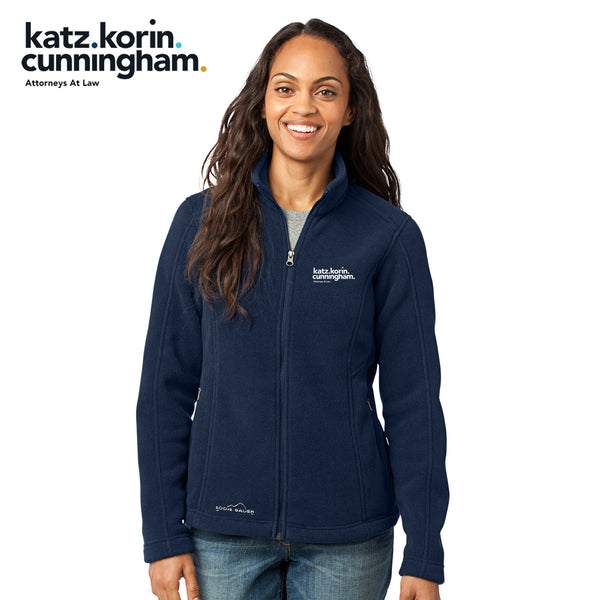 KKC - EB201 Eddie Bauer® - Ladies Full-Zip Fleece Jacket