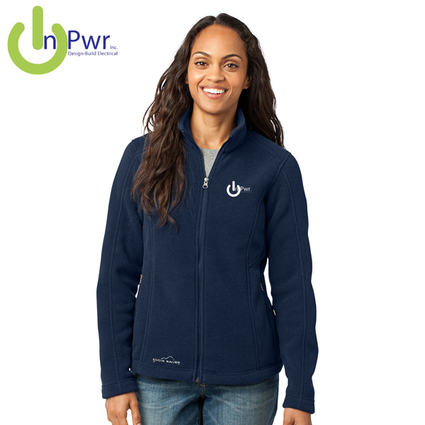 InPwr - EB201 Eddie Bauer® - Ladies Full-Zip Fleece Jacket