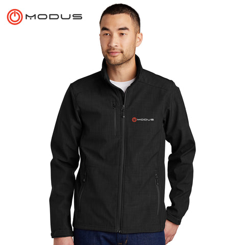 Modus - EB532 Eddie Bauer® Shaded Crosshatch Soft Shell Jacket