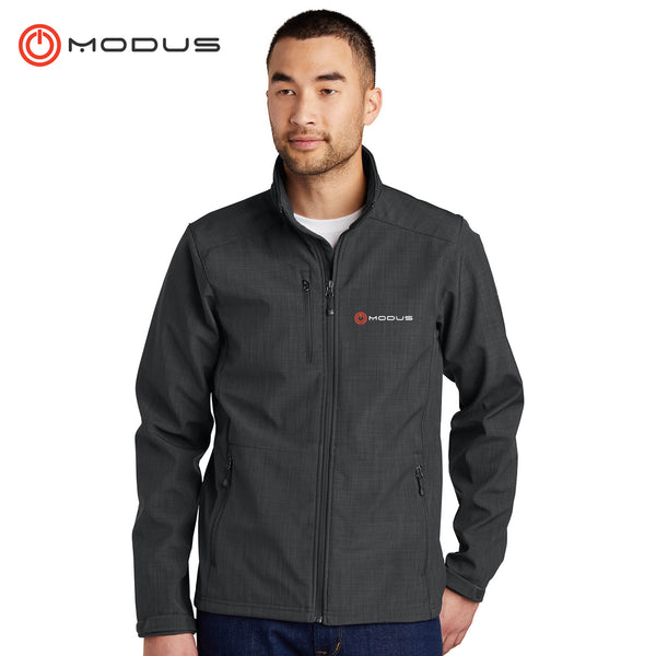 Modus - EB532 Eddie Bauer® Shaded Crosshatch Soft Shell Jacket