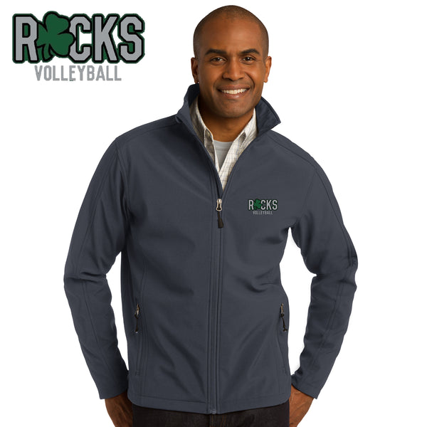 Rocks Volleyball - J317-b Port Authority® Soft Shell Jacket
