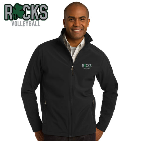 Rocks Volleyball - J317-b Port Authority® Soft Shell Jacket