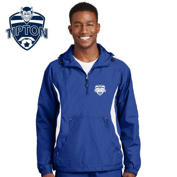 Tipton Soccer 2 - JST63 Sport-Tek® Colorblock Raglan Anorak