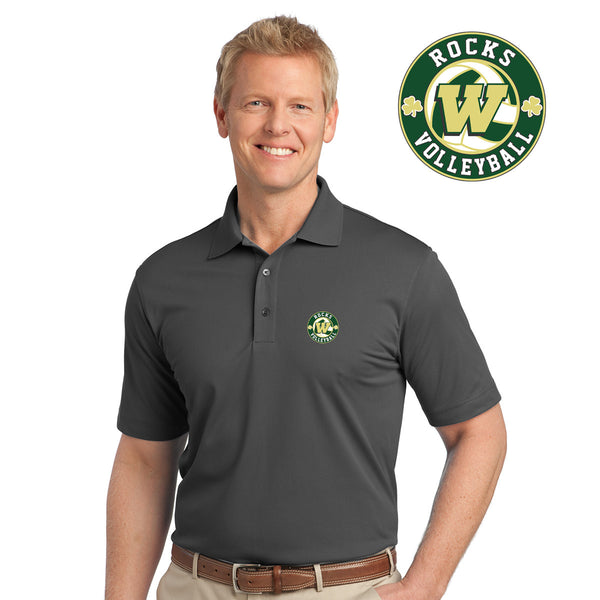 Rocks Volleyball - K527-a Port Authority® Tech Pique Polo