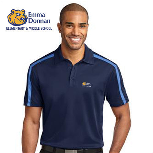 Emma K547 Port Authority® Silk Touch™ Performance Colorblock Stripe Polo