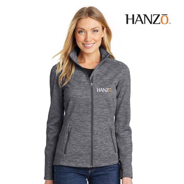 Hanzo - L231 Port Authority® Ladies Digi Stripe Fleece Jacket
