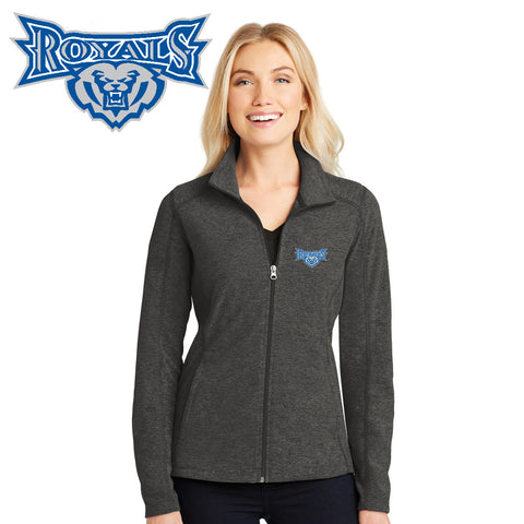 Southeastern - L235-a Port Authority® Ladies Heather Microfleece Full-Zip Jacket