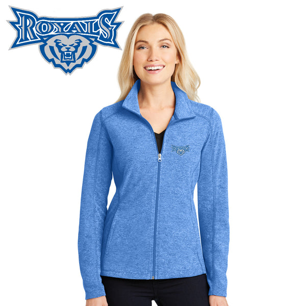 Southeastern - L235-a Port Authority® Ladies Heather Microfleece Full-Zip Jacket