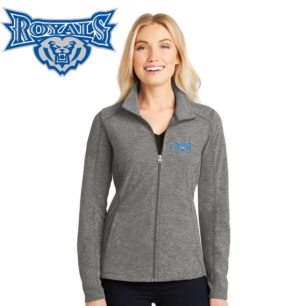 Southeastern - L235-a Port Authority® Ladies Heather Microfleece Full-Zip Jacket