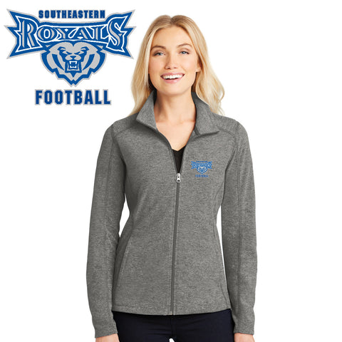 Southeastern - L235-b Port Authority® Ladies Heather Microfleece Full-Zip Jacket