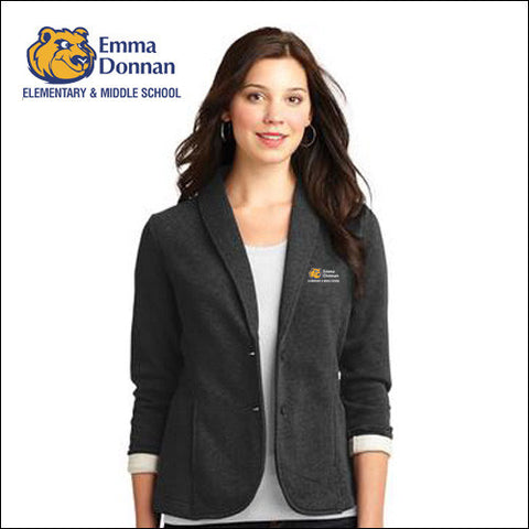 Emma L298 Port Authority® Ladies Fleece Blazer