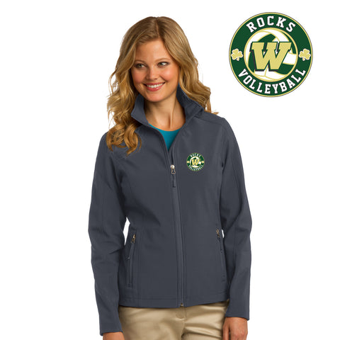 Rocks Volleyball - L317-a Port Authority® Ladies Core Soft Shell Jacket