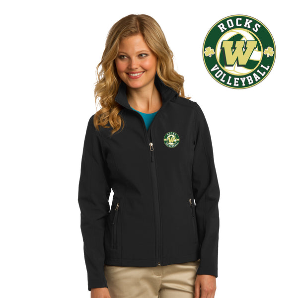 Rocks Volleyball - L317-a Port Authority® Ladies Core Soft Shell Jacket