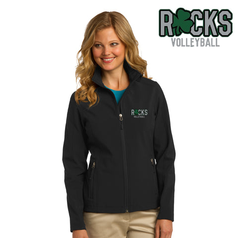 Rocks Volleyball - L317-b Port Authority® Ladies Core Soft Shell Jacket
