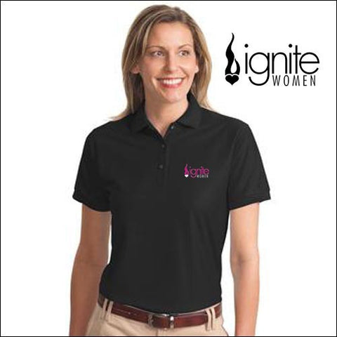 Ignite L500 Port Authority® Ladies Silk Touch™ Polo