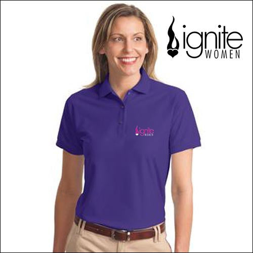 Ignite L500 Port Authority® Ladies Silk Touch™ Polo