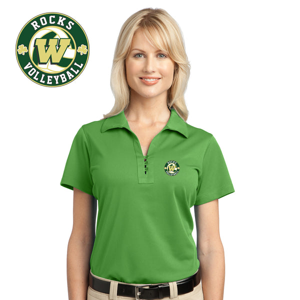 Rocks Volleyball - L527-a Port Authority® Ladies Tech Pique Polo