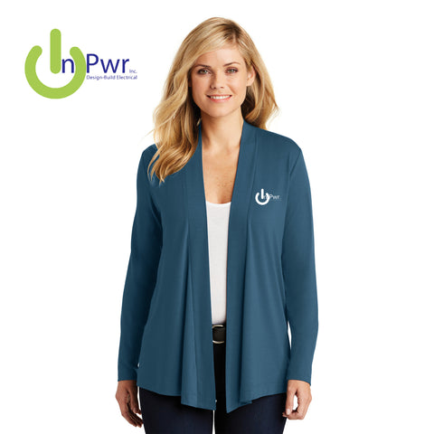 InPwr - L5430 Port Authority® Ladies Concept Knit Cardigan