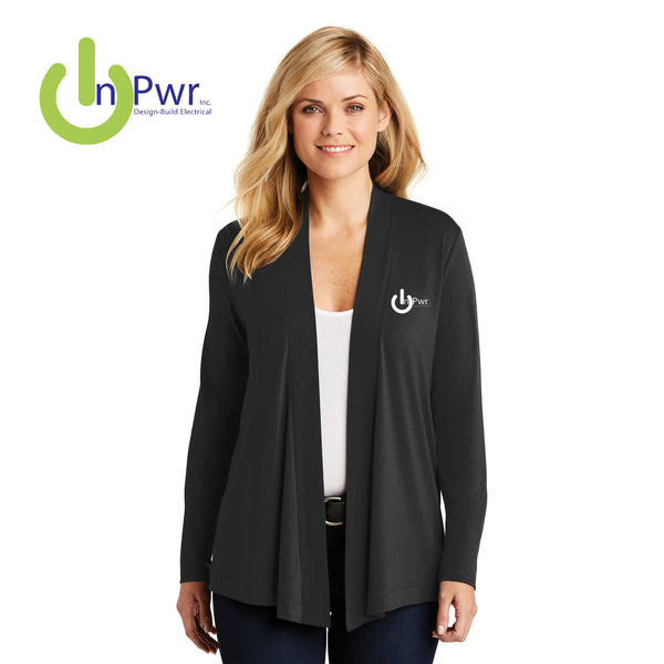 InPwr - L5430 Port Authority® Ladies Concept Knit Cardigan