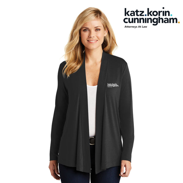 KKC - L5430 Port Authority® Ladies Concept Knit Cardigan