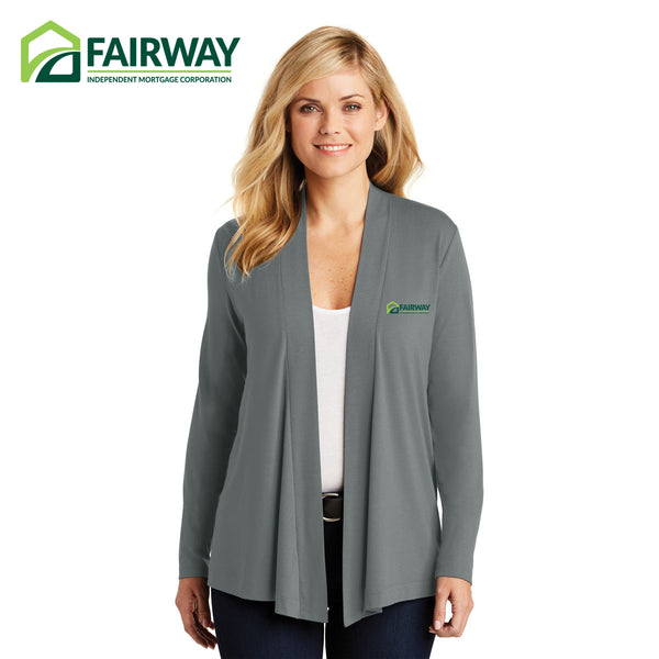 Fairway - L5430 Port Authority® Ladies Concept Knit Cardigan
